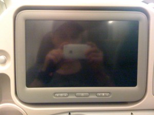 A380 TV Screen