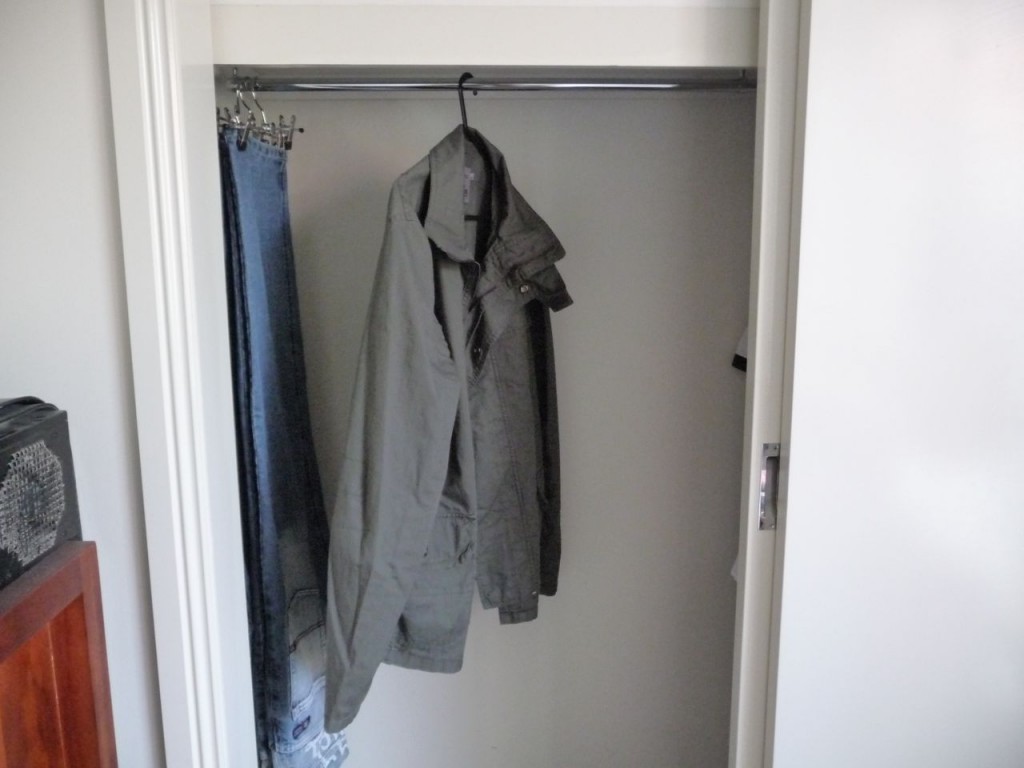 Empty Wardrobe After Cleaning Out My Room