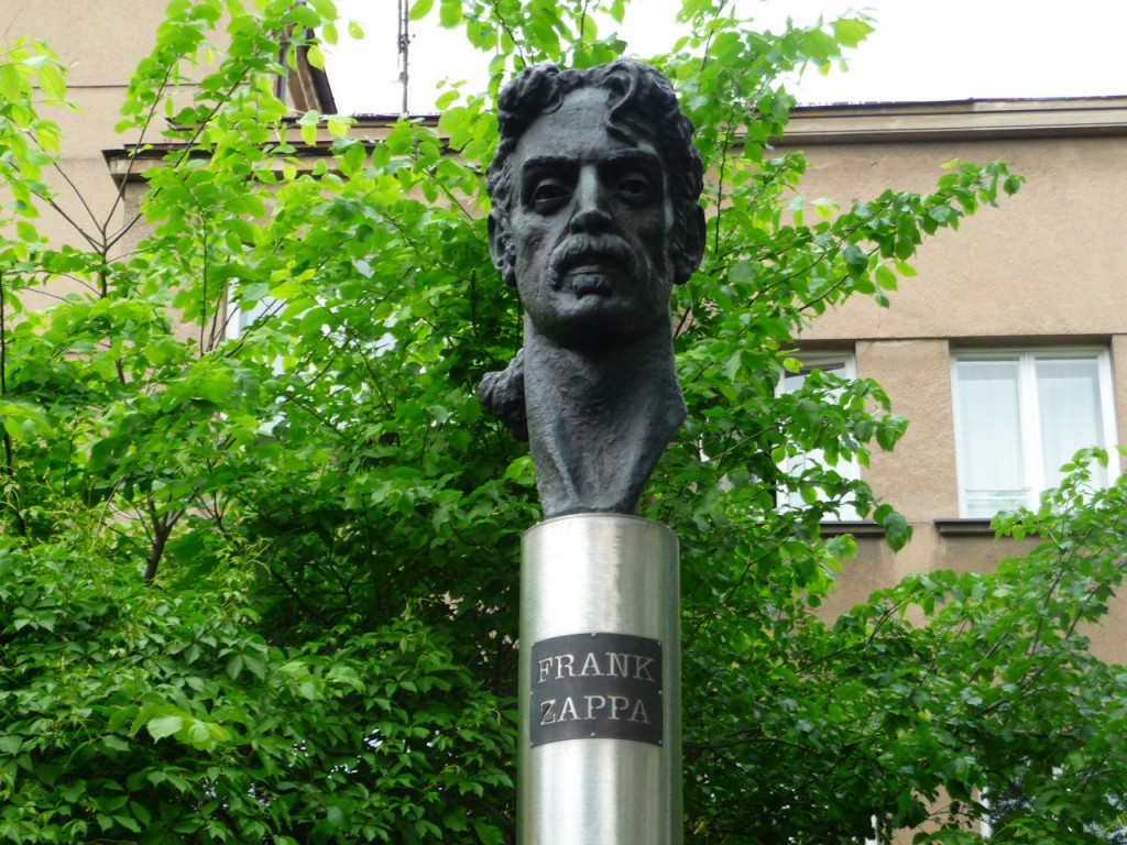 Frank Zappa Statue, Vilnius Lithuania
