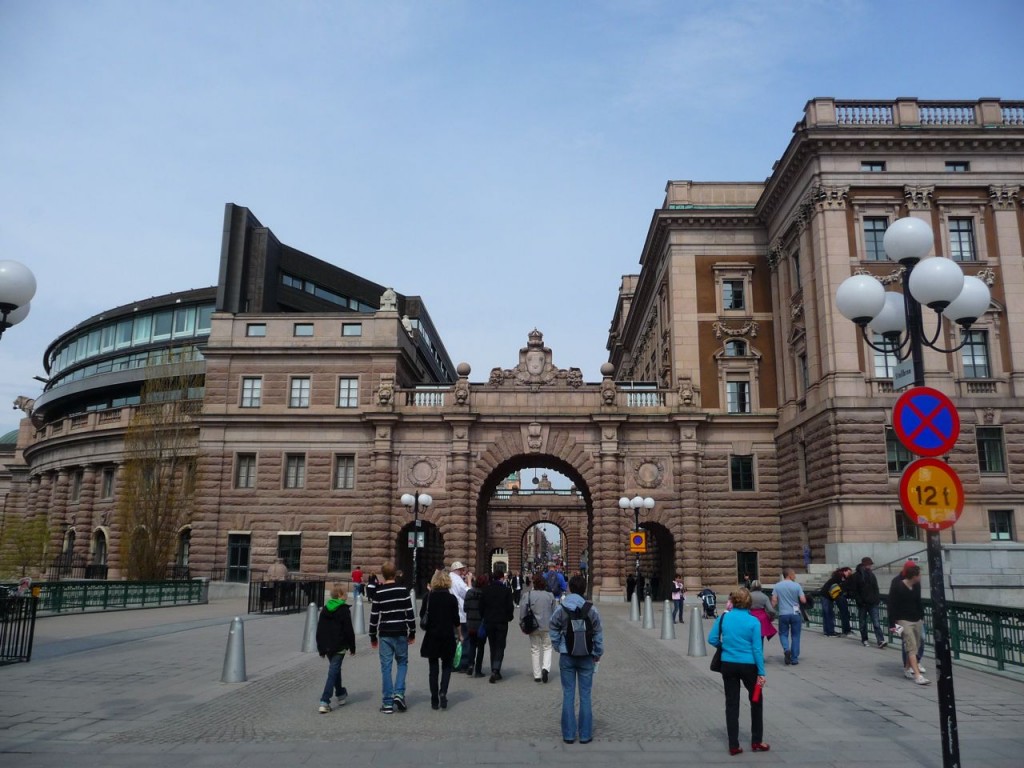 Stockholm Palace Entrance