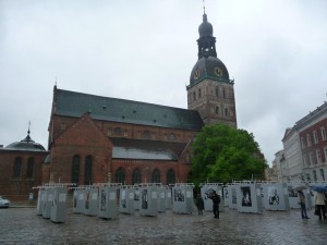 Riga Street Exibit