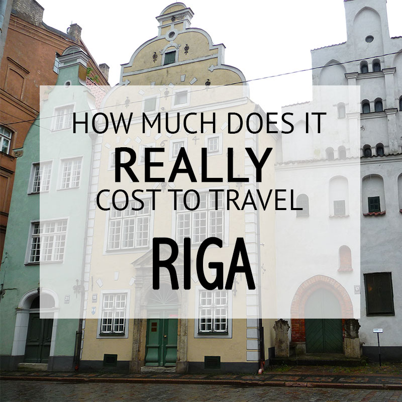 How Much Did It Cost – Riga Budget