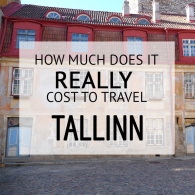 How Much Does It Cost To Travel Tallinn Budget