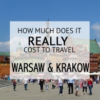 How Much Does It Cost To Travel Warsaw an Krakow Budget