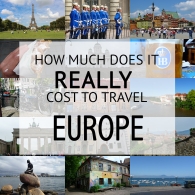 How Much Does It Cost To Travel Europe