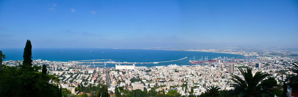 Panoramic Haifa Israel