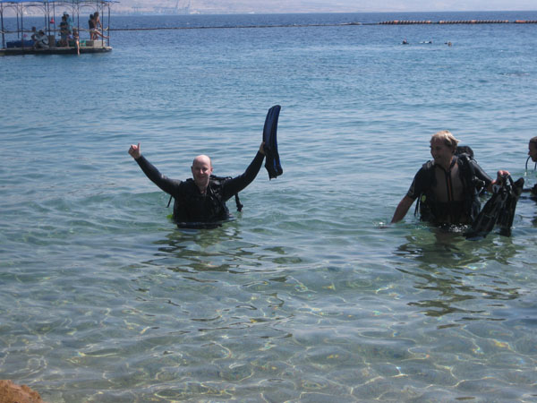 Diving With Dolphins in Eilat