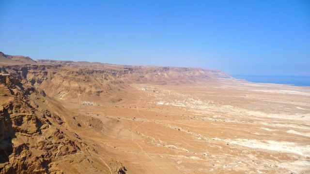 Israel Landscape around Masada