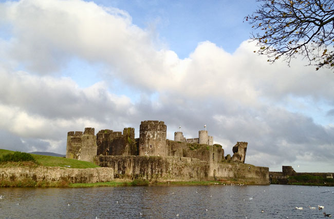 The Beauty of Wales Caerphilly Castle