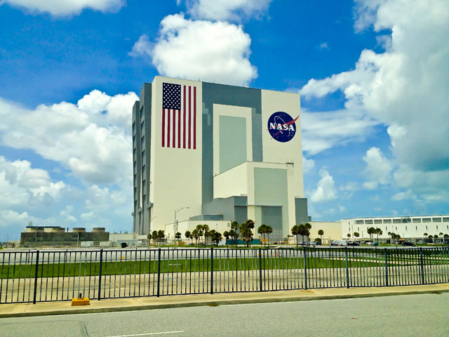 Visit To America VAB Vehicle Assembly Building