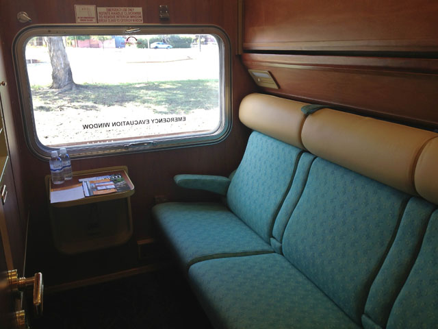 The Indian Pacific Gold Service Twin Room