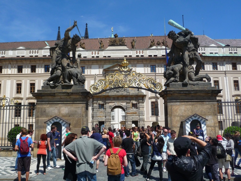 Prague Castle Entrance