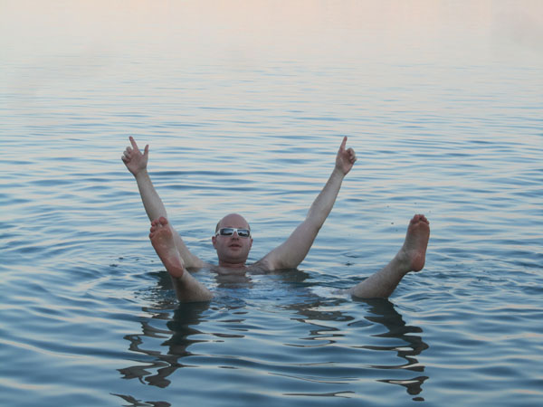 Floating In The Dead Sea