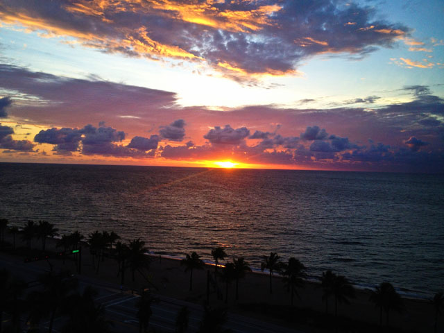 Visit To America Fort Lauderdale Sunrise
