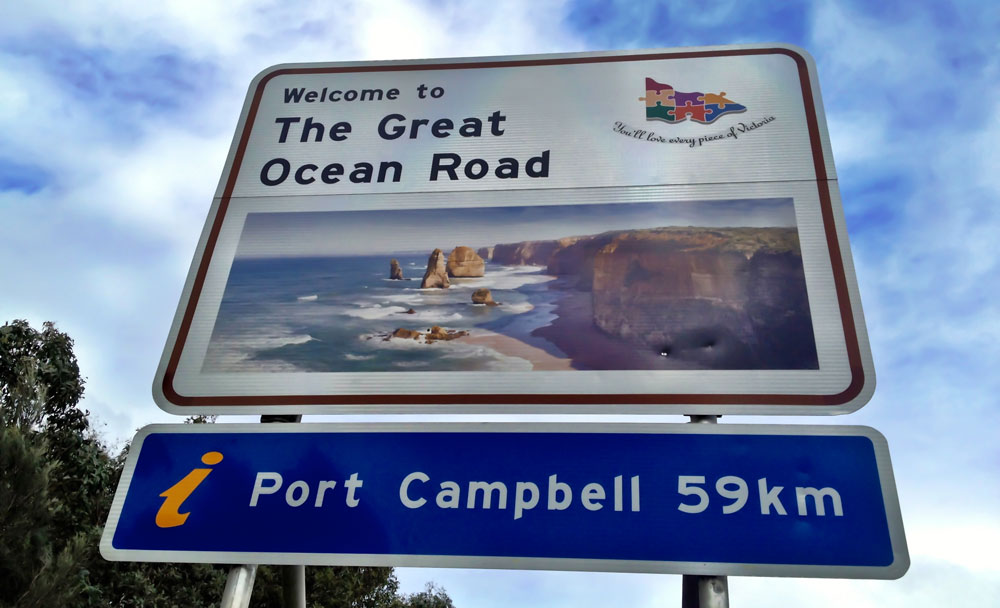 Driving The Great Ocean Road