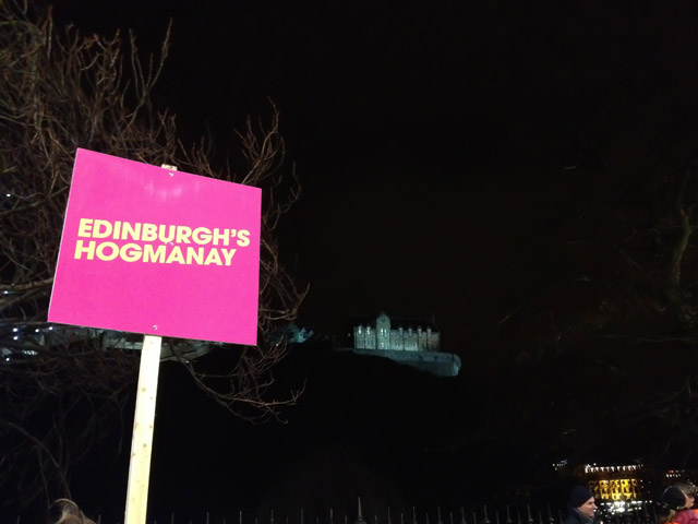 Celebrating the New Year at Hogmanay in Edinburgh