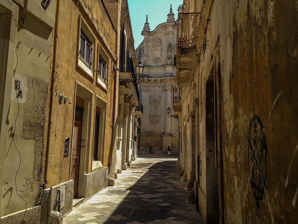 Wandering Around Lecce Italy