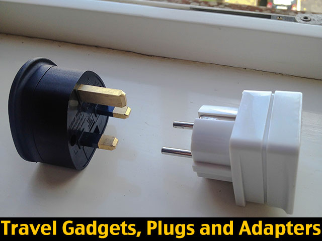 Travel Gadgets, Plugs and Adapters